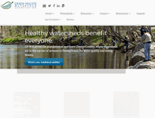 Tablet Screenshot of greenvalleys.org
